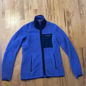 Norrona Purple Teddy Zip Up Great Condition — Size M